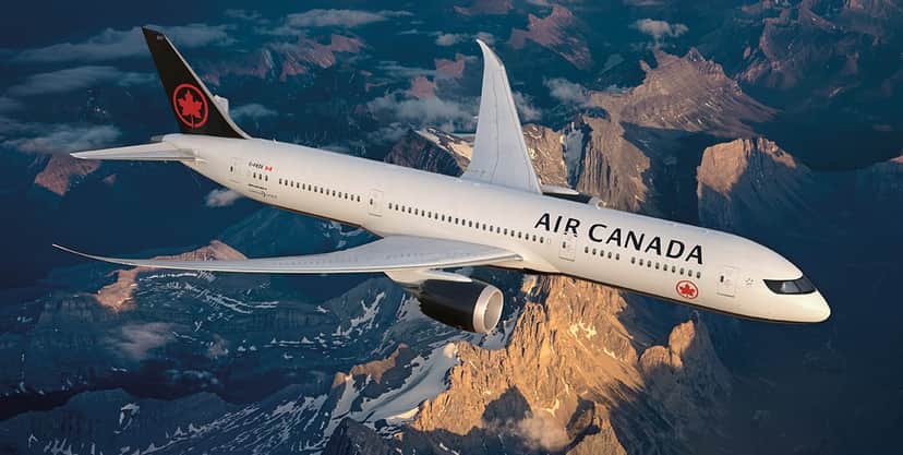 Companhia aerea Air Canada - Foto Reprodução Internet Companhia aerea Air Canada - Foto Reprodução Internet