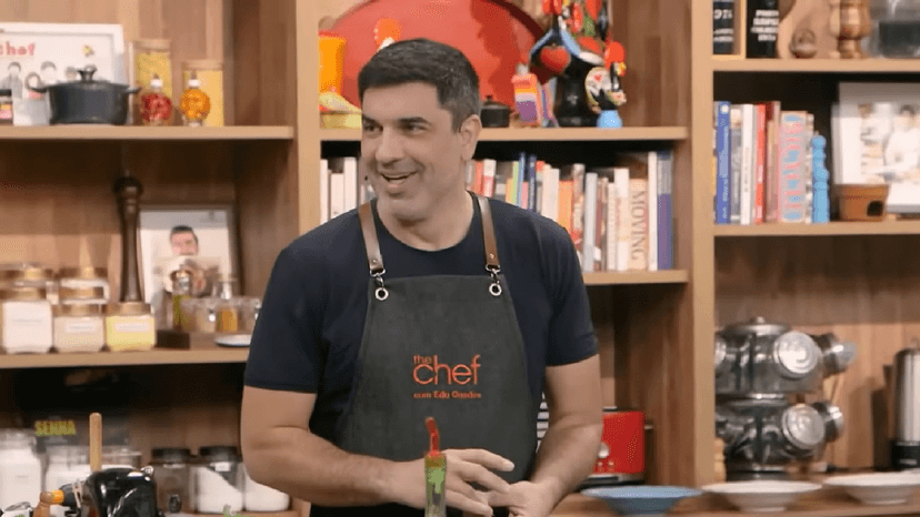 Edu Guedes sob comando do 'The Chef' (Foto: Reprodução/ Internet) Edu Guedes sob comando do 'The Chef' (Foto: Reprodução/ Internet)