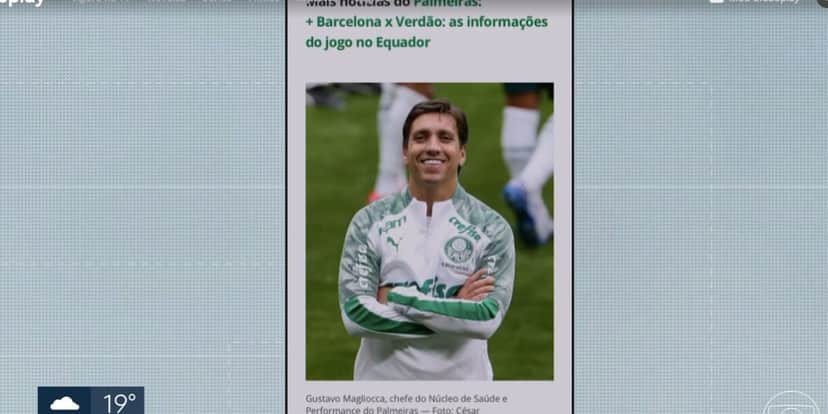 Gustavo Magliocca faleceu na última quarta-feira, 03 (Foto: Reprodução / Globo)