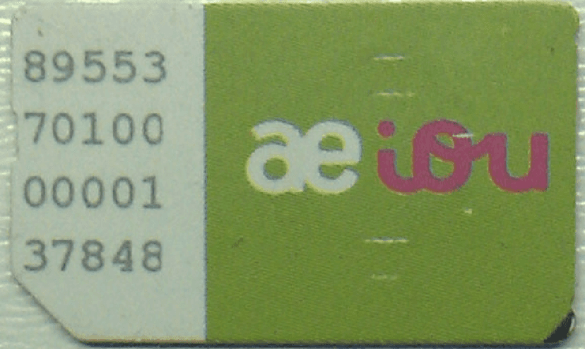 Chip da Aeiou (Foto: Reprodução/ Internet) Chip da Aeiou (Foto: Reprodução/ Internet)