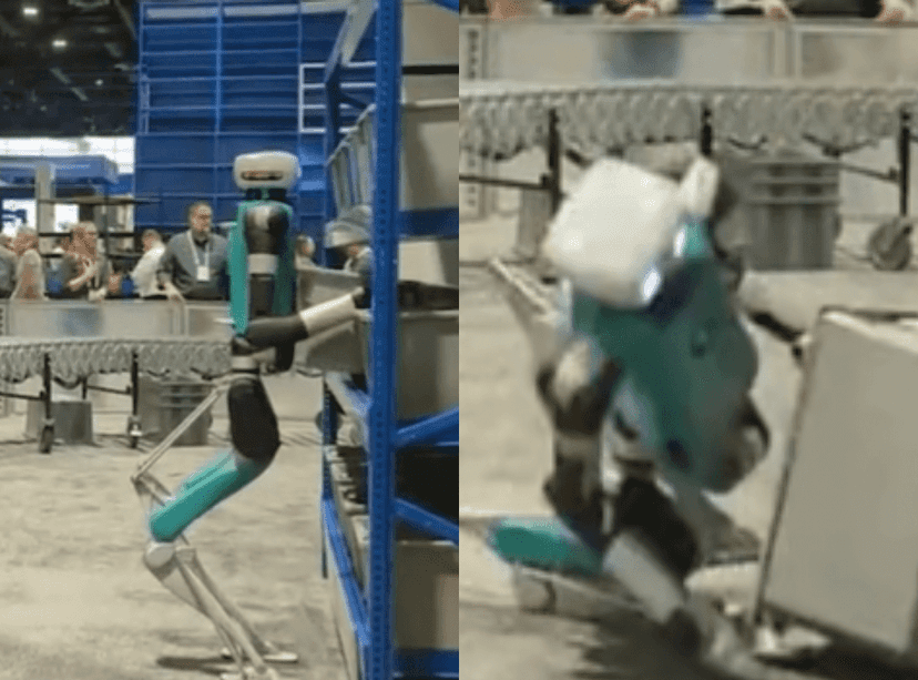 Robô trabalhou até a exaustão Robô trabalhou até a exaustão