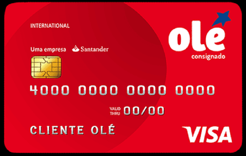 Cartão do Banco Olé Bonsucesso (Foto: Reprodução/ Internet) Cartão do Banco Olé Bonsucesso (Foto: Reprodução/ Internet)