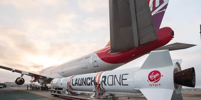 A empresa de foguetes Virgin Orbit vendeu equipamentos (Foto: Divulgação/Virgin) A empresa de foguetes Virgin Orbit vendeu equipamentos (Foto: Divulgação/Virgin)