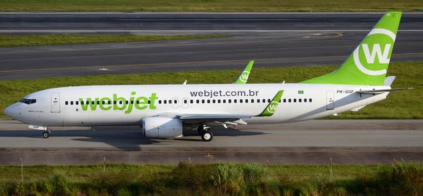 Webjet Linhas Aéreas - Foto Reprodução Internet Webjet Linhas Aéreas - Foto Reprodução Internet