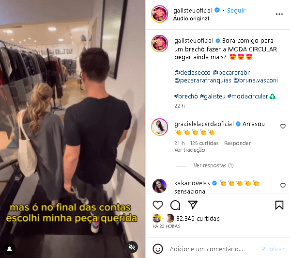 Adriane Galisteu esteve no brechó de Deborah Secco Adriane Galisteu esteve no brechó de Deborah Secco