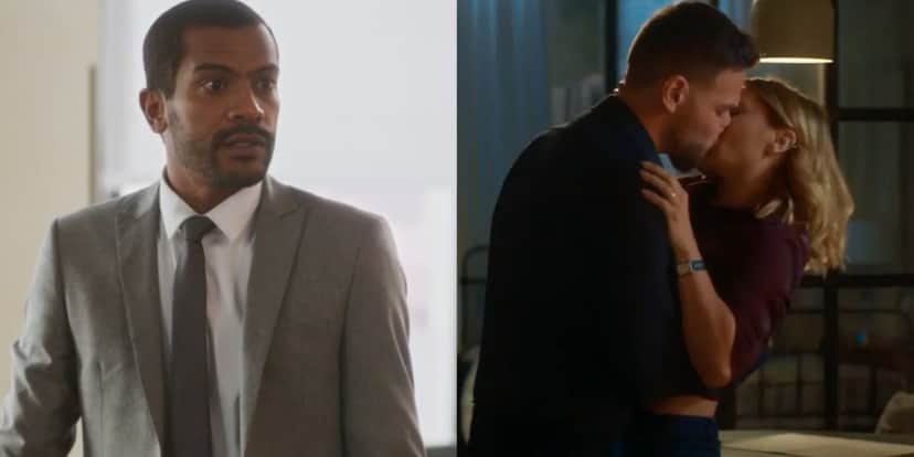 Ben (Samuel de Assis) impedirá crime de Theo (Emílio Dantas) contra Lumiar (Carolina Dieckmann) em "Vai na Fé" (Foto: Reprodução/TV Globo) Ben (Samuel de Assis) impedirá crime de Theo (Emílio Dantas) contra Lumiar (Carolina Dieckmann) em "Vai na Fé" (Foto: Reprodução/TV Globo)