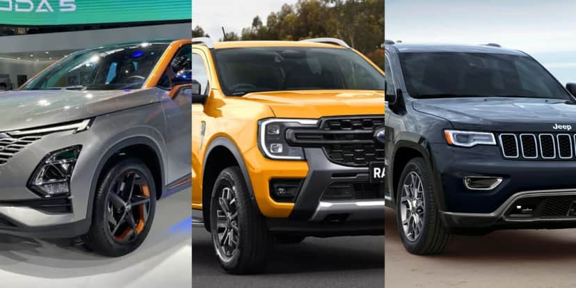 Omoda 5, nova Ford Ranger e Jeep Grand Cherokee - Foto: Reprodução/internet Omoda 5, nova Ford Ranger e Jeep Grand Cherokee - Foto: Reprodução/internet