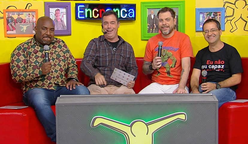 Encrenca passa sempre aos domingos (Reprodução: Band) Encrenca passa sempre aos domingos (Reprodução: Band)