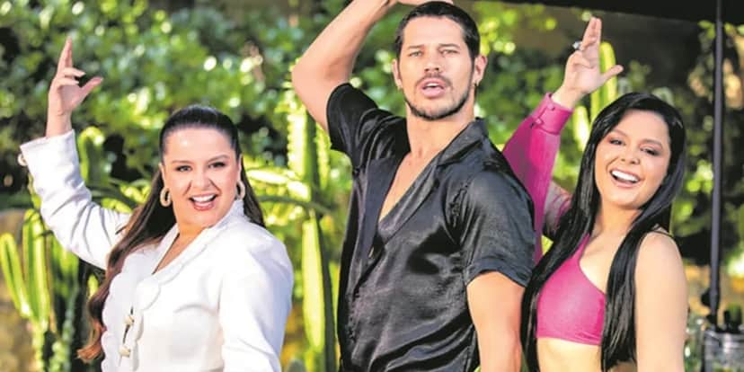 Maiara e Maraisa estarão em "Vai na Fé" com José Loreto (Foto: Paulo Belote/TV Globo) Maiara e Maraisa estarão em "Vai na Fé" com José Loreto (Foto: Paulo Belote/TV Globo)