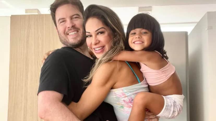 Maíra Cardi, Thiago Nigro, Sophia Maíra Cardi, Thiago Nigro, Sophia