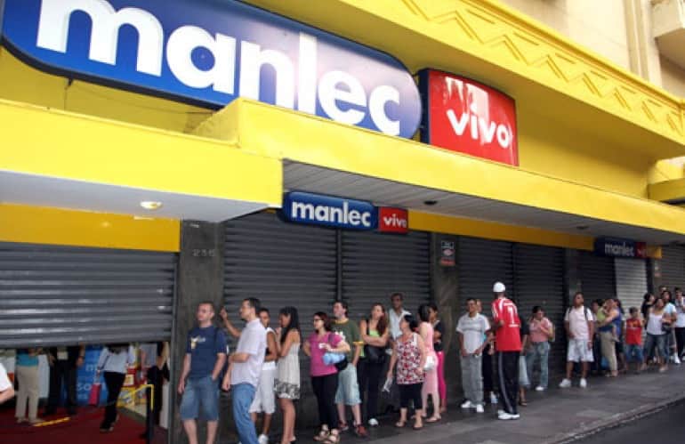 Manlec já foi uma das principais varejistas do país (Reprodução: Internet) Manlec já foi uma das principais varejistas do país (Reprodução: Internet)