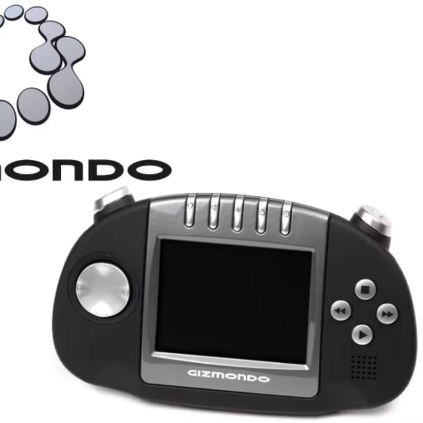 Esse é o modelo do console Gizmondo (Reprodução - Internet) Esse é o modelo do console Gizmondo (Reprodução - Internet)