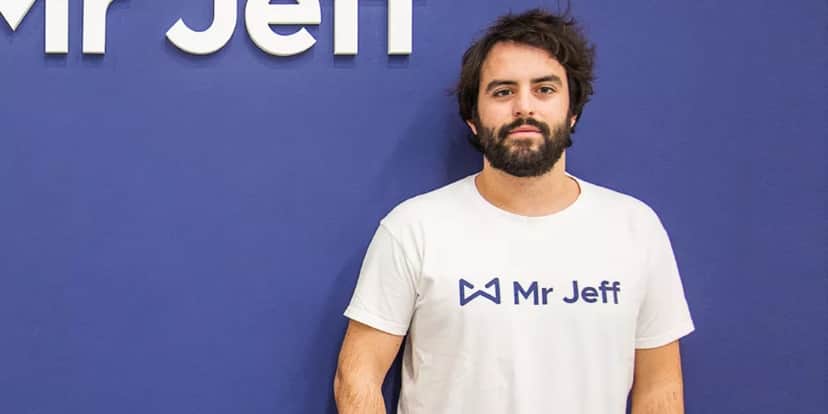 Eloi Gómez, cofundador e CEO da empresa que faliu (Foto: Divulgação/Mr Jeff) Eloi Gómez, cofundador e CEO da empresa que faliu (Foto: Divulgação/Mr Jeff)