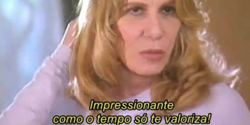 Frase icônica da personagem de "Senhora do Destino" é lembrada até hoje (Foto: Reprodução/Twitter) Frase icônica da personagem de "Senhora do Destino" é lembrada até hoje (Foto: Reprodução/Twitter)