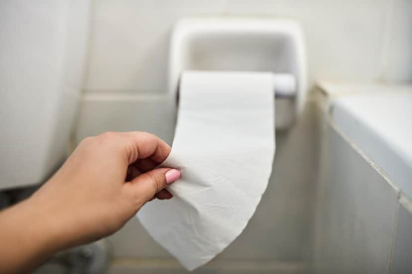 Papel higiênico no vaso sanitário pode causar riscos. Foto: Reprodução/Internet Papel higiênico no vaso sanitário pode causar riscos. Foto: Reprodução/Internet
