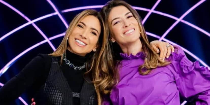 Patrícia Abravanel e Rebeca Abravanel nos estúdios da emissora (Reprodução: SBT) Patrícia Abravanel e Rebeca Abravanel nos estúdios da emissora (Reprodução: SBT)