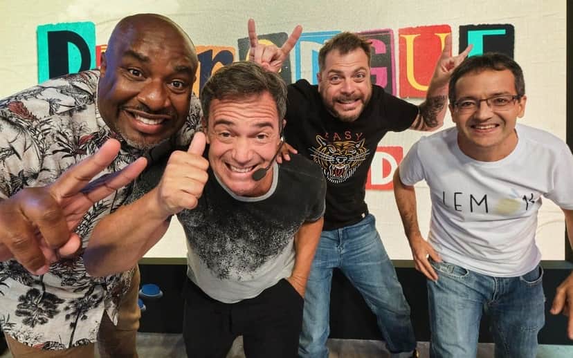 Perrengue contava com os mesmos apresentadores (Reprodução: RedeTV!) Perrengue contava com os mesmos apresentadores (Reprodução: RedeTV!)