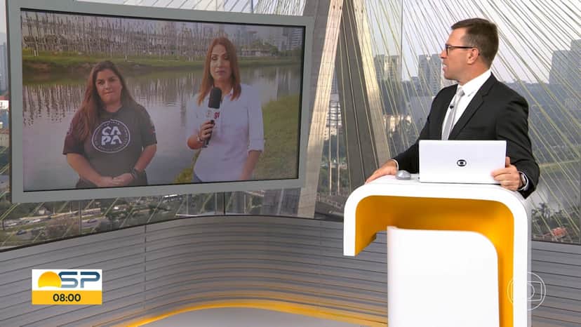 Ananda Apple surpreendeu ao falar o que pensa de Rodrigo Bocardi (Reprodução: Globo) Ananda Apple surpreendeu ao falar o que pensa de Rodrigo Bocardi (Reprodução: Globo)