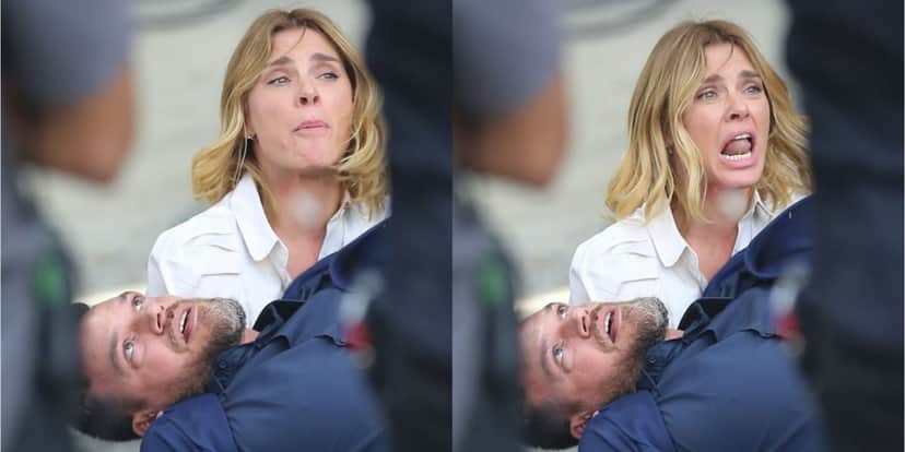 Theo (Emílio Dantas) vai levar tiro no lugar de Lumiar (Carolina Dieckmann) em "Vai na Fé" (Foto: Pereira/AgNews) Theo (Emílio Dantas) vai levar tiro no lugar de Lumiar (Carolina Dieckmann) em "Vai na Fé" (Foto: Pereira/AgNews)