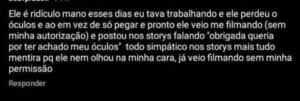 Funcionária de hotel desabafou contra o ex-BBB22 (Foto: Reprodução / Twitter / @PopOnze) Funcionária de hotel desabafou contra o ex-BBB22 (Foto: Reprodução / Twitter / @PopOnze)