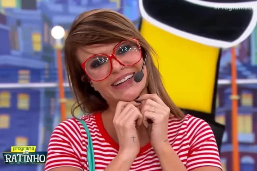 A atriz fazia muito sucesso no programa do Ratinho (Reprodução: SBT) A atriz fazia muito sucesso no programa do Ratinho (Reprodução: SBT)