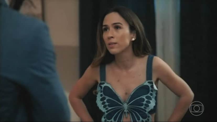 Personagem Anely da novela Terra e Paixão (Foto: Reprodução, Globo) Personagem Anely da novela Terra e Paixão (Foto: Reprodução, Globo)