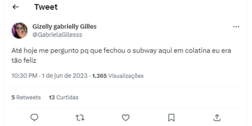 Lojas fechadas e comprado por concorrente: Subway vive mudança drástica e gera revolta nos clientes - Foto: Reprodução Lojas fechadas e comprado por concorrente: Subway vive mudança drástica e gera revolta nos clientes - Foto: Reprodução