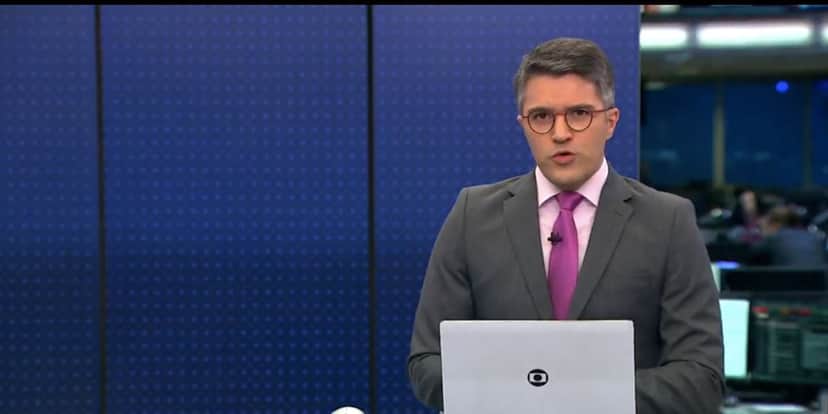 Bruno Tavares no Jornal da Globo (Foto: Reprodução / Globo) Bruno Tavares no Jornal da Globo (Foto: Reprodução / Globo)