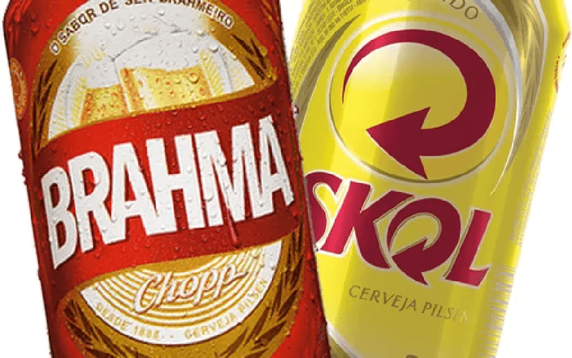 Brahma e Skol (Foto: Reprodução/ Internet) Brahma e Skol (Foto: Reprodução/ Internet)