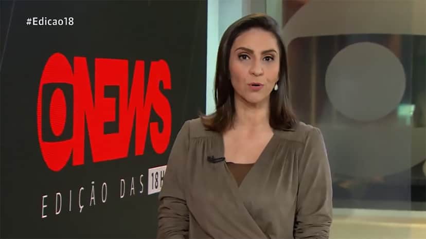 Cecília Flesch no GloboNews - Foto Globo Cecília Flesch no GloboNews - Foto Globo