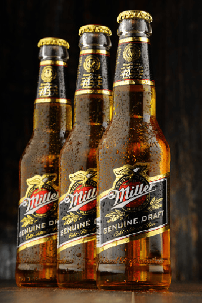 Garrafa de cerveja da empresa Miller (Foto: Reprodução/ Internet) Garrafa de cerveja da empresa Miller (Foto: Reprodução/ Internet)