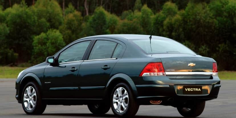 Chevrolet Vectra - Foto: Reprodução/Internet Chevrolet Vectra - Foto: Reprodução/Internet
