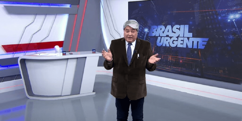 Datena sob comando do 'Brasil Urgente', na Band (Foto: Reprodução/ Internet) Datena sob comando do 'Brasil Urgente', na Band (Foto: Reprodução/ Internet)