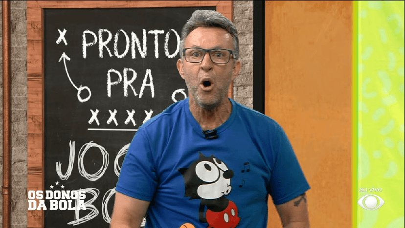 Neto, apresentador do 'Donos da Bola' (Foto: Reprodução/ Internet) Neto, apresentador do 'Donos da Bola' (Foto: Reprodução/ Internet)