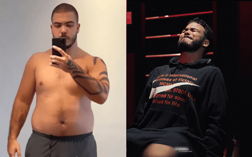 Antes e depois do DJ (Foto: Reprodução/ Internet) Antes e depois do DJ (Foto: Reprodução/ Internet)