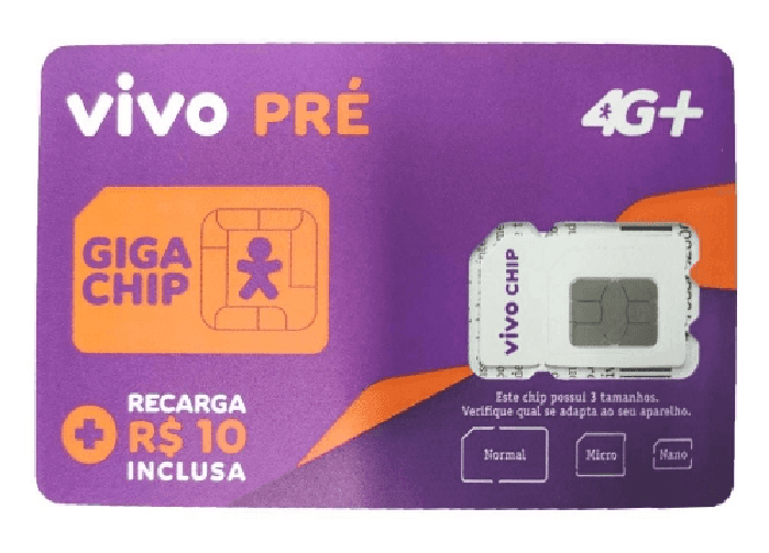 Chip da Vivo (Foto: Reprodução/ Internet) Chip da Vivo (Foto: Reprodução/ Internet)