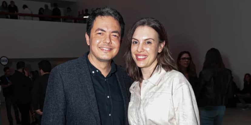 Alan Severiano e Rachel Rubin no C6 Fest (Foto: Van Campos/AgNews) Alan Severiano e Rachel Rubin no C6 Fest (Foto: Van Campos/AgNews)