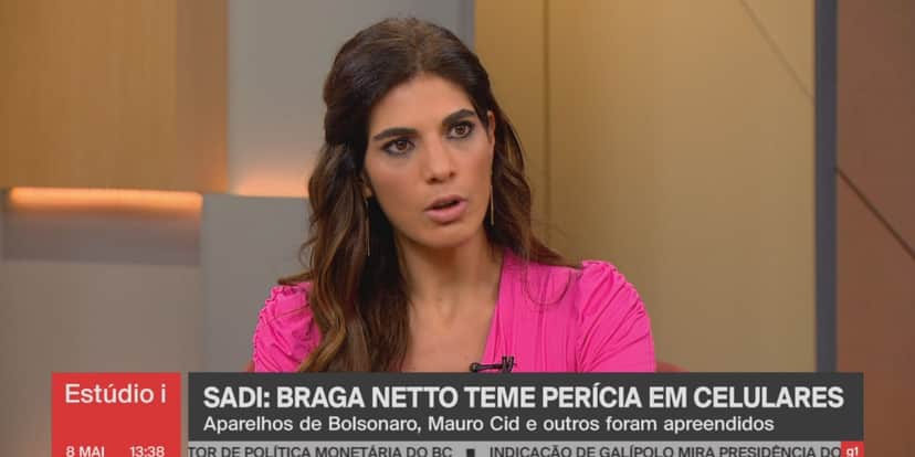 A jornalista Andréia Sadi - Foto: Reprodução/Internet A jornalista Andréia Sadi - Foto: Reprodução/Internet