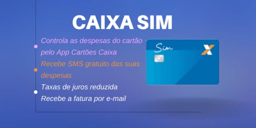 Alguns benefícios do cartão Caixa Sim (Foto: Reprodução/BDI Finanças) Alguns benefícios do cartão Caixa Sim (Foto: Reprodução/BDI Finanças)