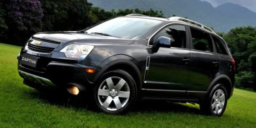 Captiva foi enterrada pelo próprio carro da Chevrolet (Reprodução: Internet) Captiva foi enterrada pelo próprio carro da Chevrolet (Reprodução: Internet)
