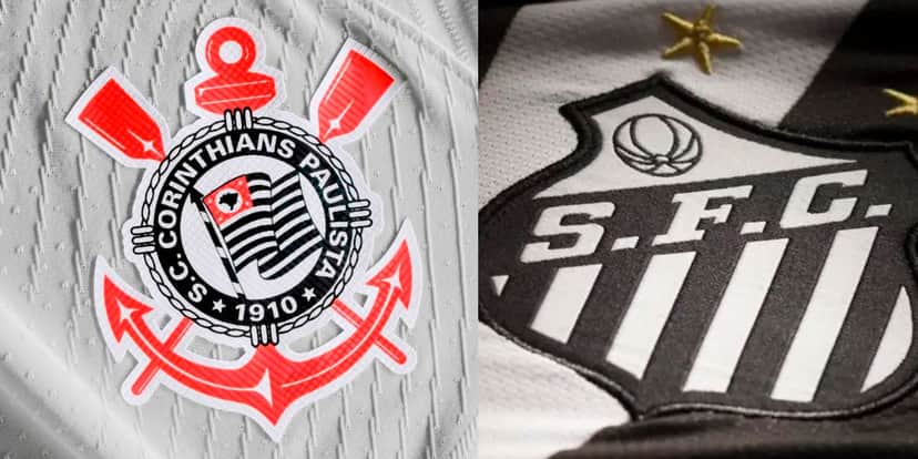 Corinthians e Santos Corinthians e Santos