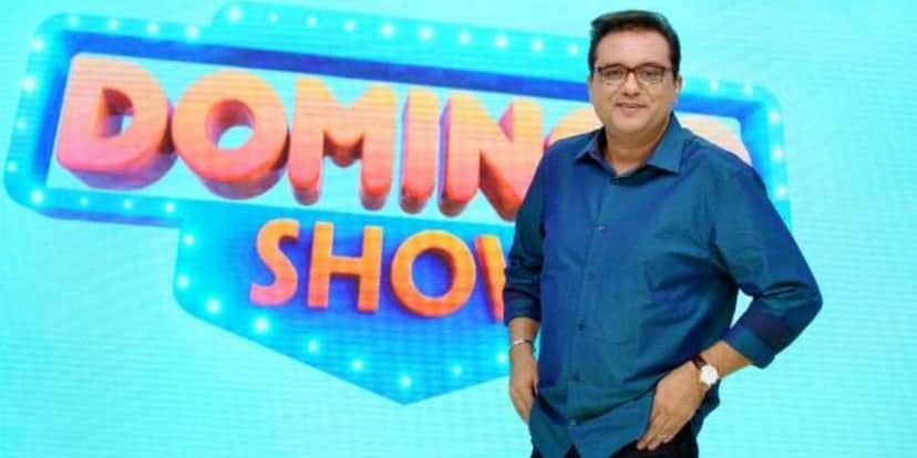 Geraldo Luís sentia falta do "Domingo Show" (Foto: Divulgação/Record)