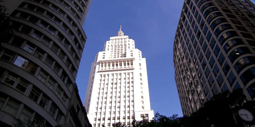 Edifício Altino Arantes, no centro de São Paulo, hoje é do Santander (Foto: Reprodução/G1) Edifício Altino Arantes, no centro de São Paulo, hoje é do Santander (Foto: Reprodução/G1)