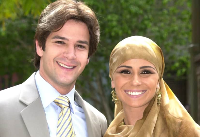 O Clone conta a história de amor de Jade (Giovanna Antonelli) e Lucas (Murilo Benício) (Foto: Divulgação/TV Globo)