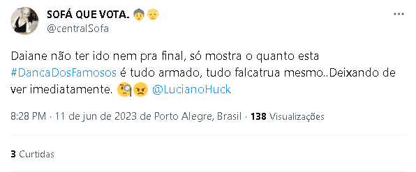 Dança dos Famosos virou assunto no Twitter Dança dos Famosos virou assunto no Twitter