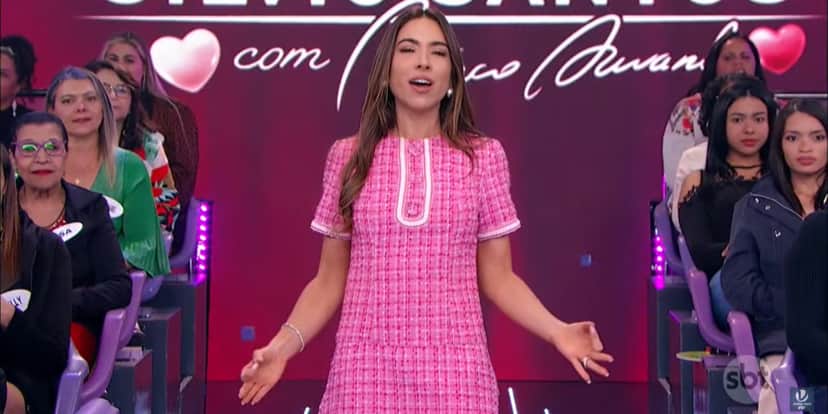 Patrícia Abravanel escolhe lista de convidados que não agrada público (Foto: SBT) Patrícia Abravanel escolhe lista de convidados que não agrada público (Foto: SBT)