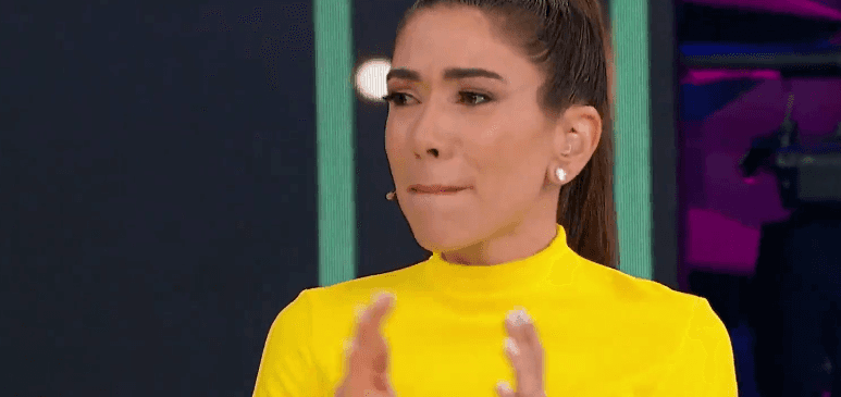 Patrícia Abravanel foi às lágrimas no Programa Silvio Santos (Foto: Reprodução/ SBT)