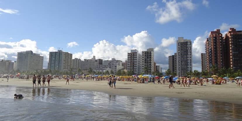 Praia Grande foi fundada em 1967 e conta com mais de 330 mil habitantes (Reprodução: Internet) Praia Grande foi fundada em 1967 e conta com mais de 330 mil habitantes (Reprodução: Internet)