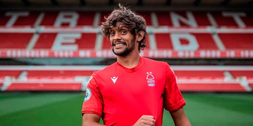 Gustavo Scarpa jogador do Nottingham Forest (Divulgação/Nottingham Forest) Gustavo Scarpa jogador do Nottingham Forest (Divulgação/Nottingham Forest)