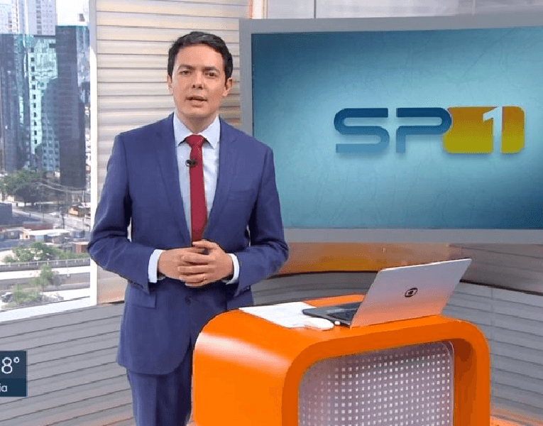 Alan Severiano sob comando do 'SP1', na Globo (Foto: Reprodução/ Internet) Alan Severiano sob comando do 'SP1', na Globo (Foto: Reprodução/ Internet)